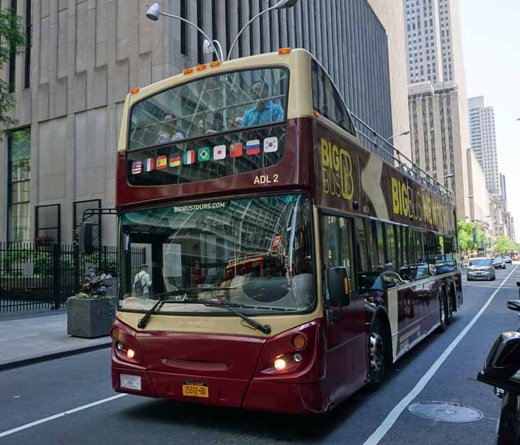Big Bus New York Alexander Dennis Enviro500 ADL2